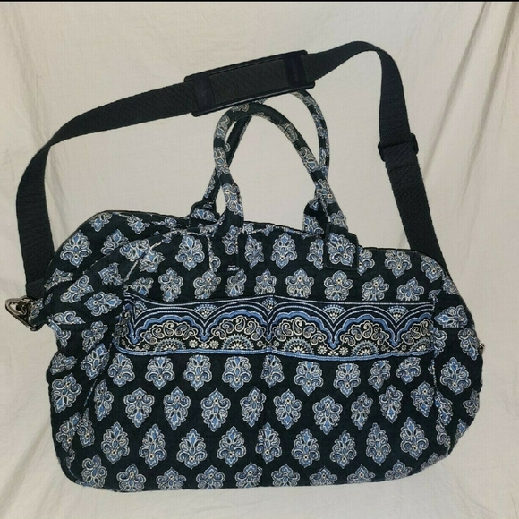 Vera Bradley Retired Pattern Calypso Weekender Bag With Shoulder Strap - Picture 1 of 6